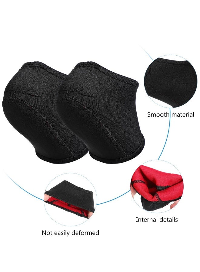 جوارب داعمة للكعب، وأغطية للقدم، ووسادات لحماية باطن القدم - واقيات كعب مبطنة، وأغطية قدم مريحة للاستخدام اليومي، ودعم لقوس القدم مانع للانزلاق، وواقي للكاحل - Image 3